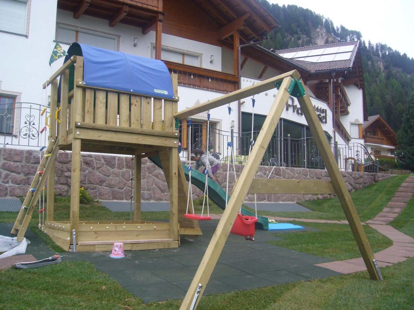 Hotel Pra Tlusel Selva di Val Gardena Exterior photo